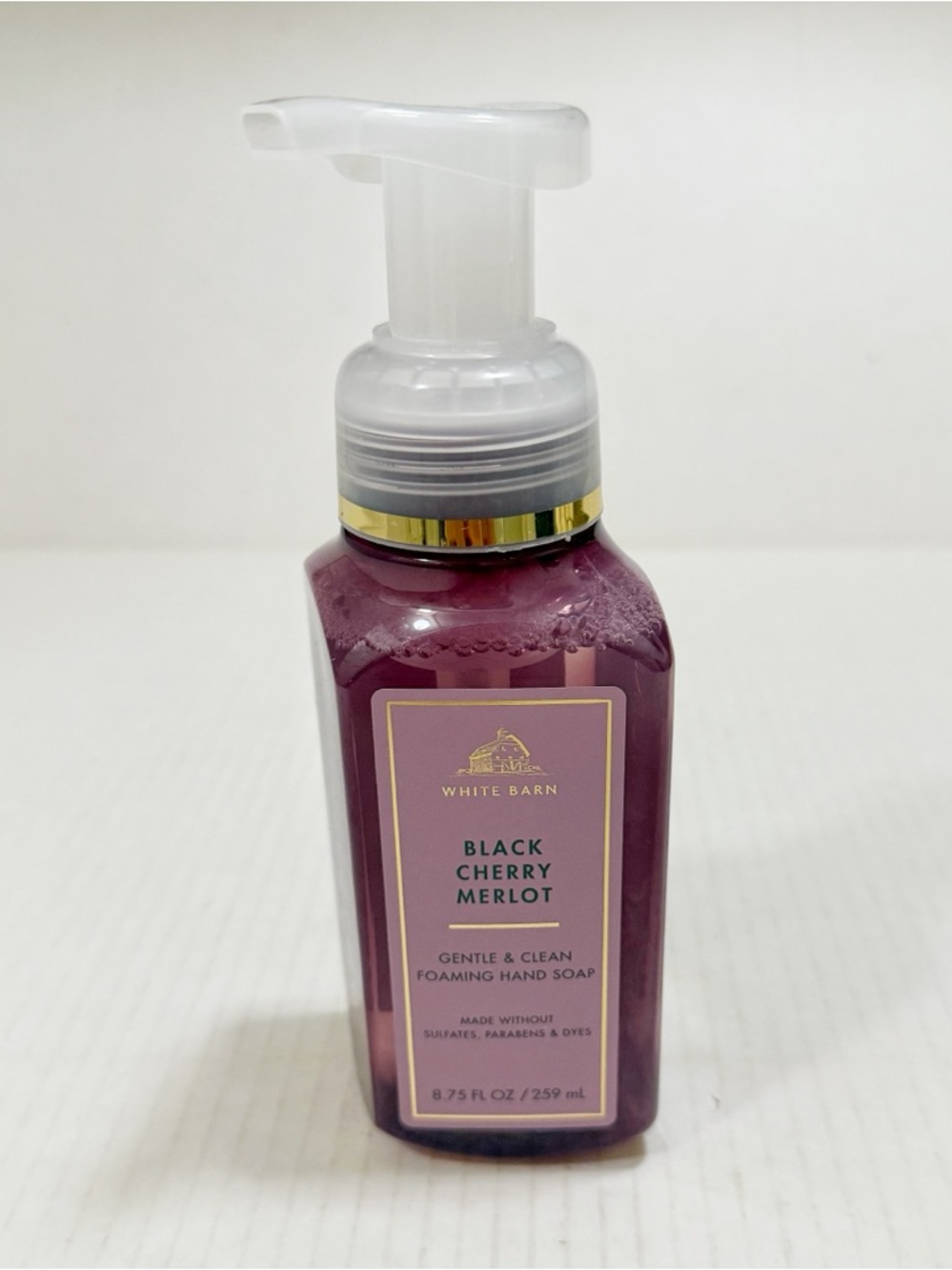 Bbw Black  Cherry Merlot
Gentle & Clean Foaming Hand Soap